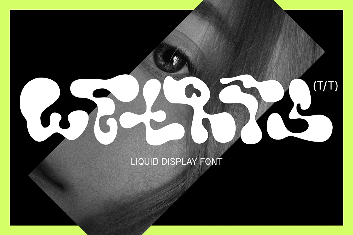 Bild 1 von der Font "Wetris Display"