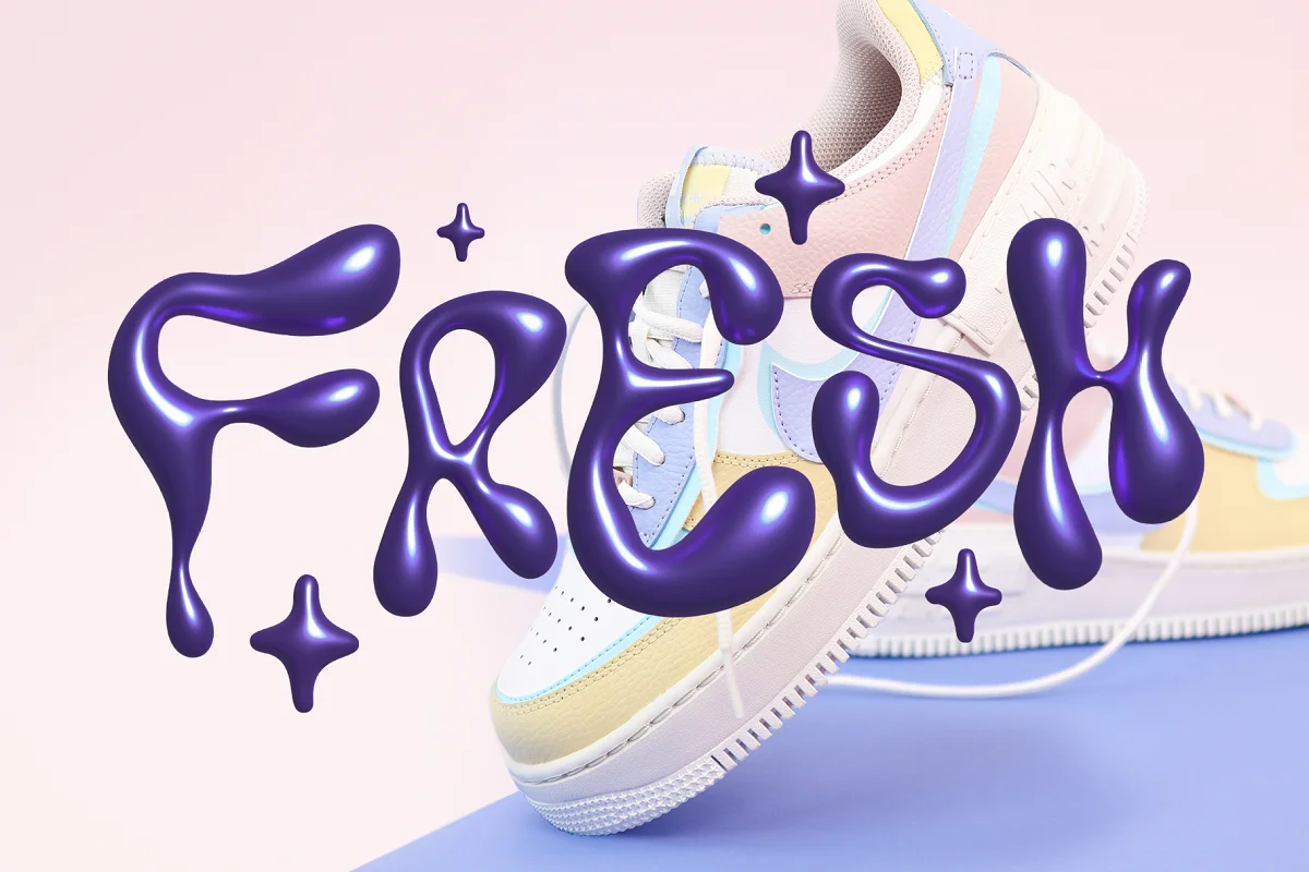 Bild 1 von dem Letterset "Wubble SVG"