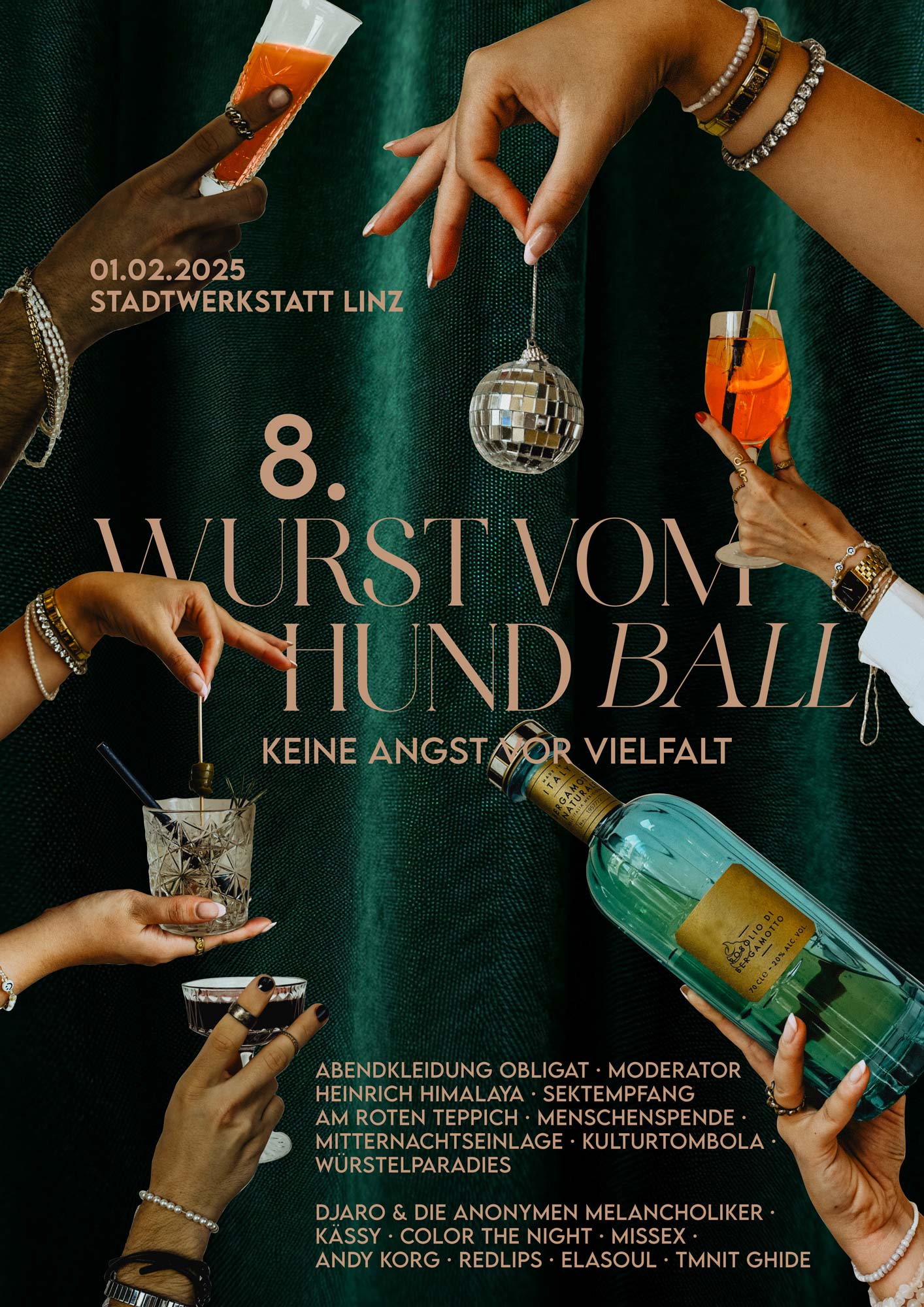 Wurst vom Hund Plakat Heinzl und Ganglberger