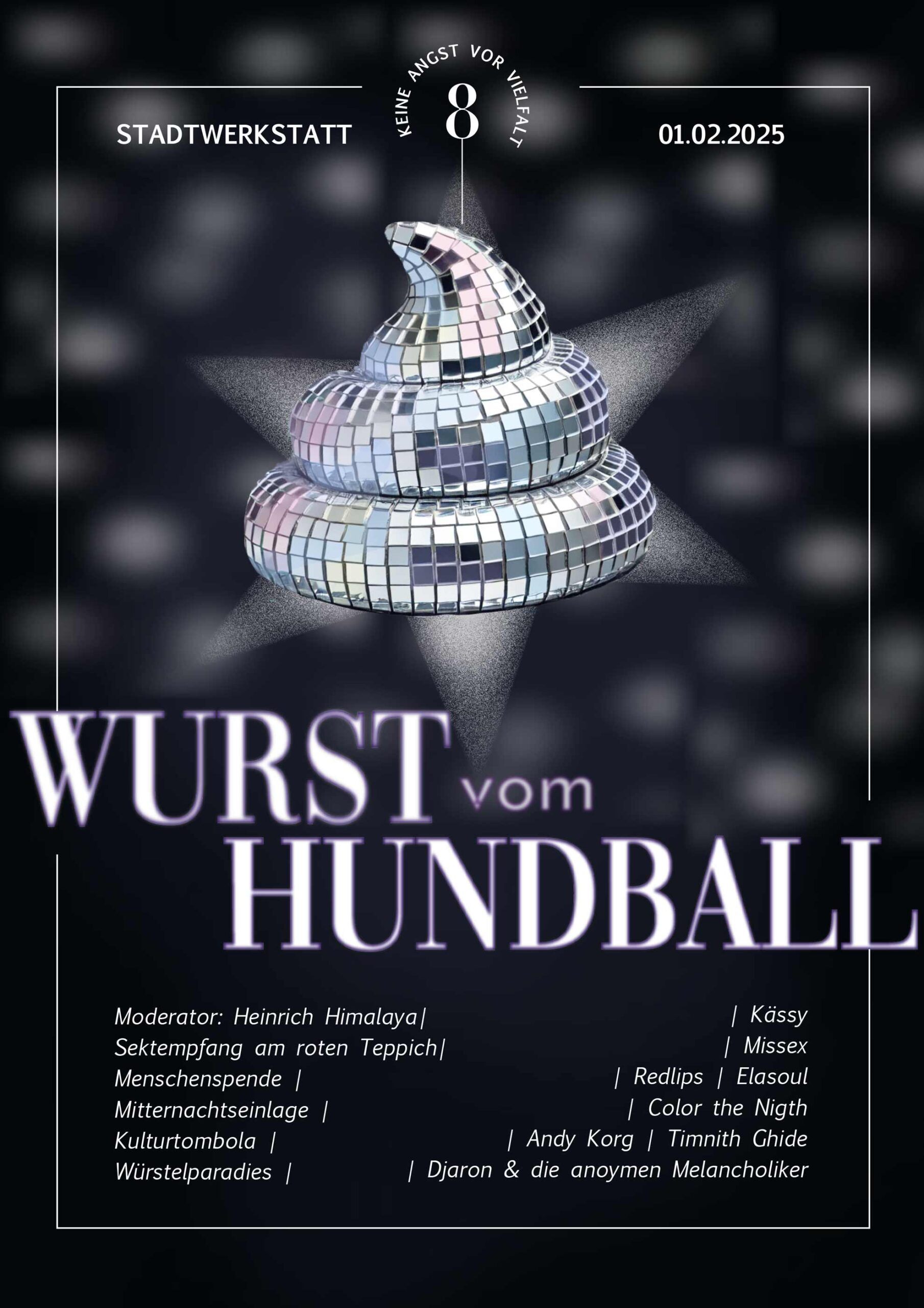 Wurst vom Hund Plakat Kerbl