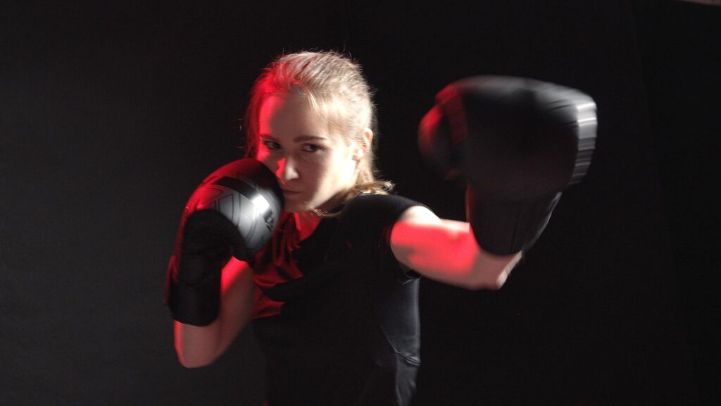 Fotoshooting Kickboxverband