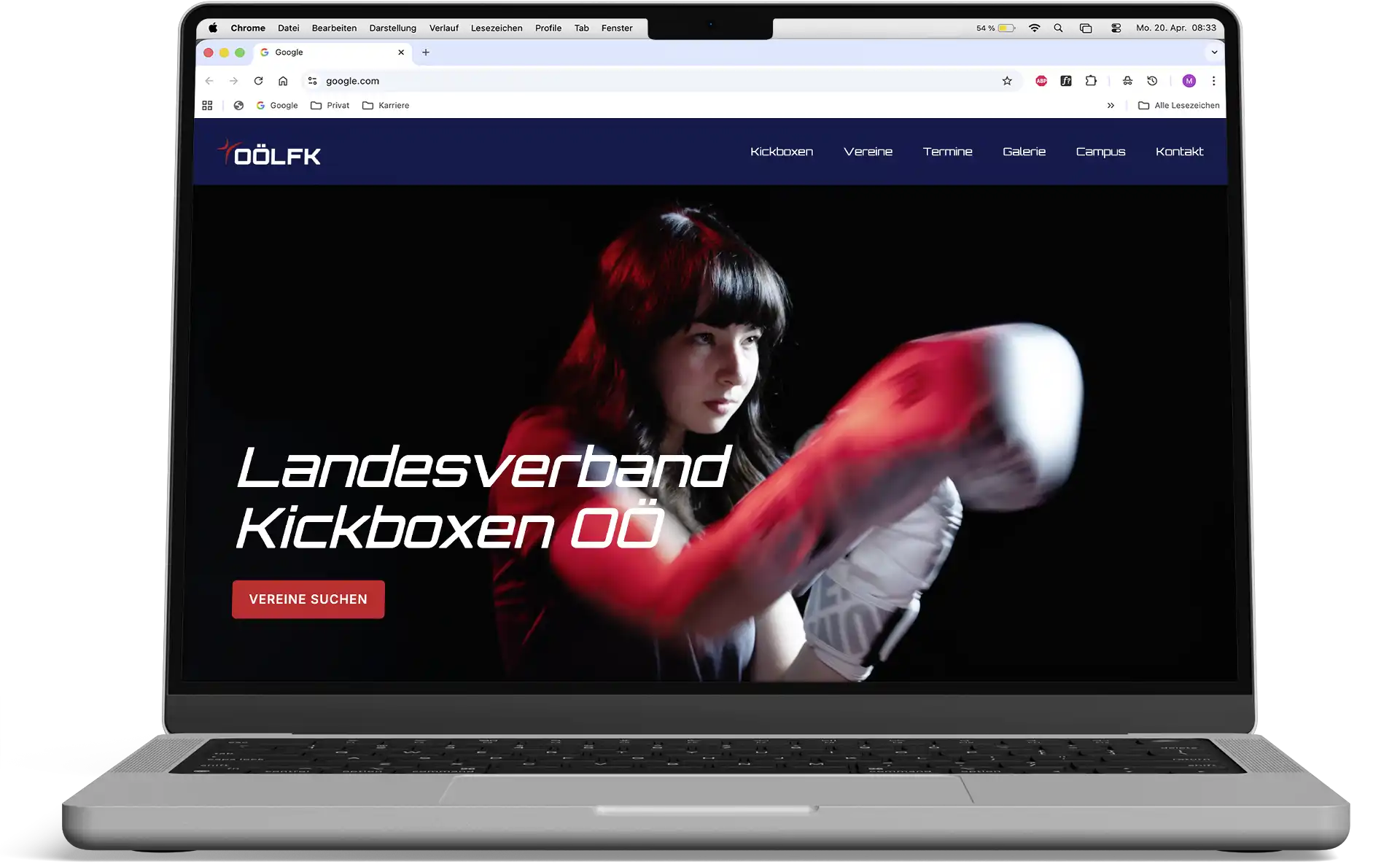 Website Kickboxverband Website Kickboxverband