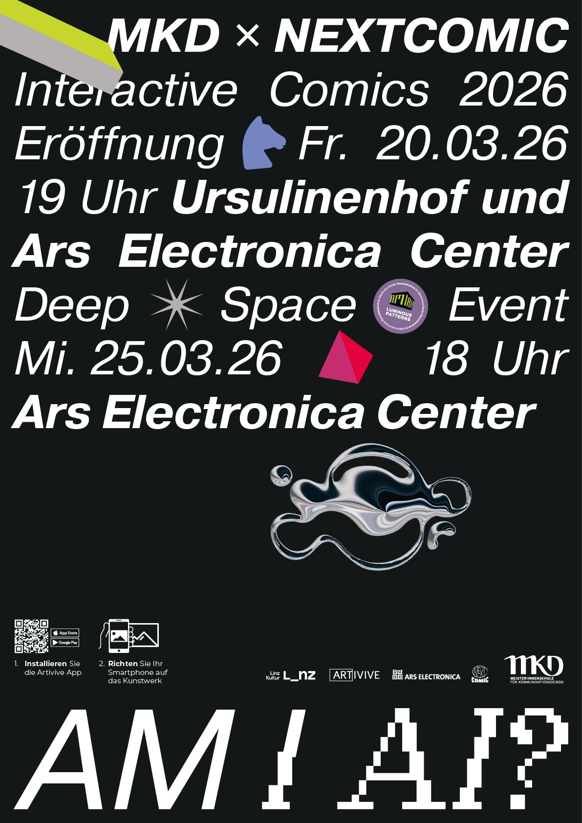 AM I AI? Plakat